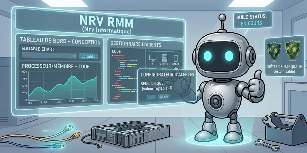 Innovation : Pourquoi NRV Informatique développe sa propre solution RMM ?